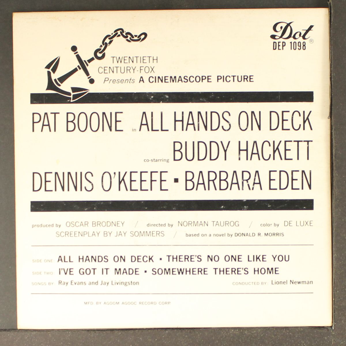 all hands on deck by PAT BOONE