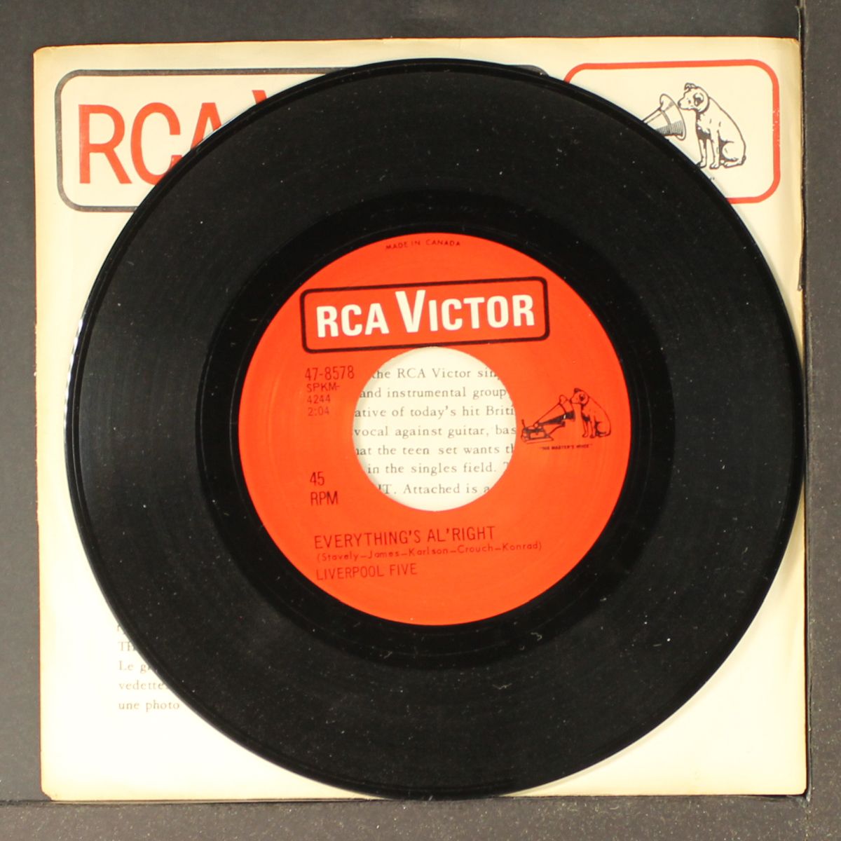 that's what i want / everythings alright by LIVERPOOL FIVE