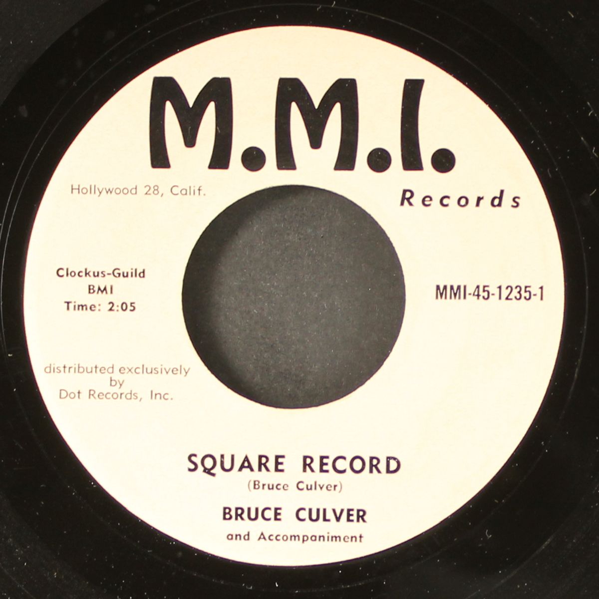 square record by BRUCE CULVER