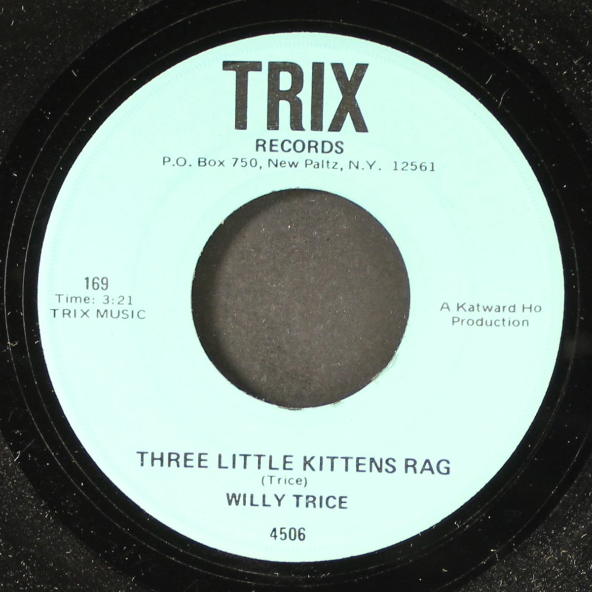 three little kittens rag by WILLY TRICE