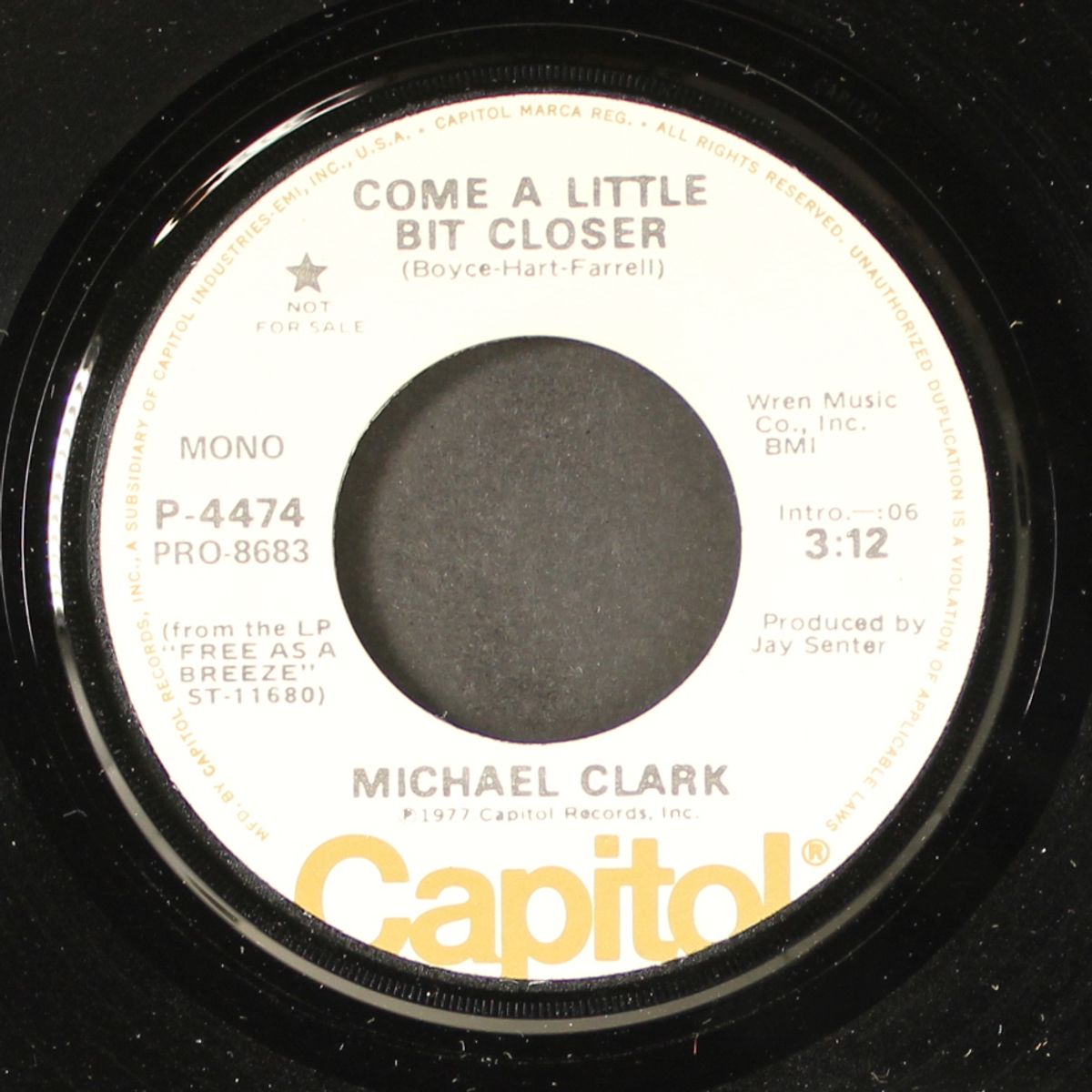 come a little bit closer by MICHAEL CLARK