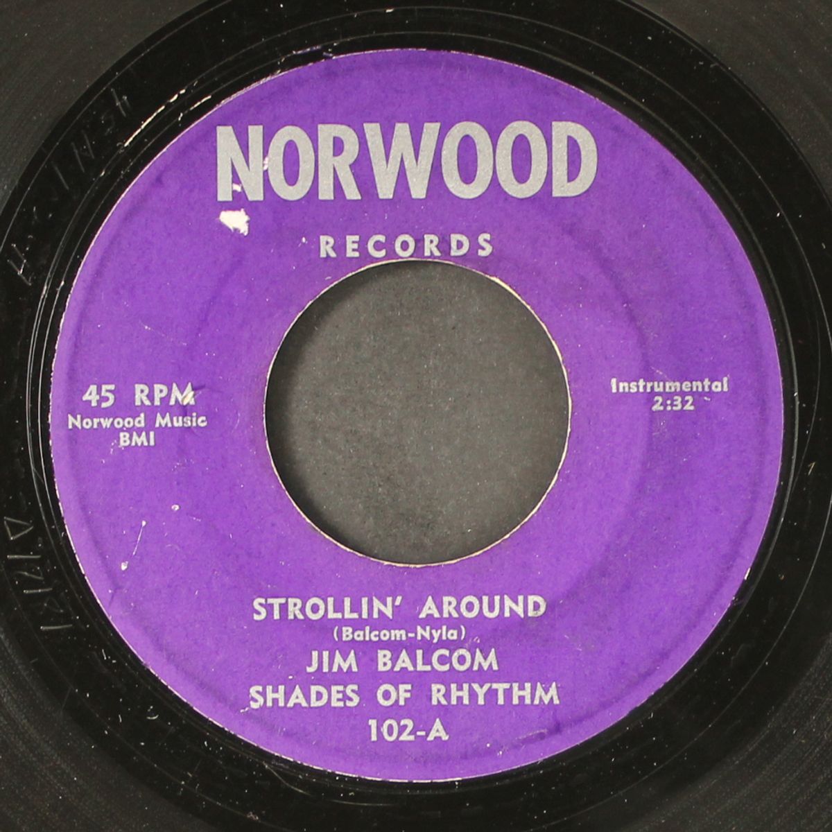 strollin' around / old time shuffle by JIM BALCOM