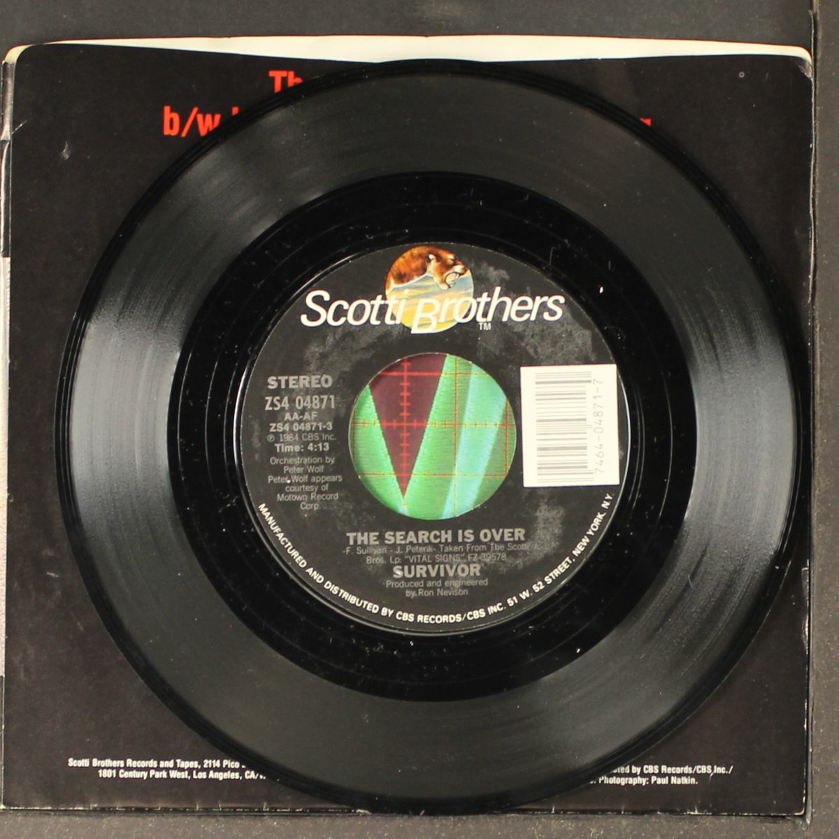 the search is over / it's the singer not the song by SURVIVOR