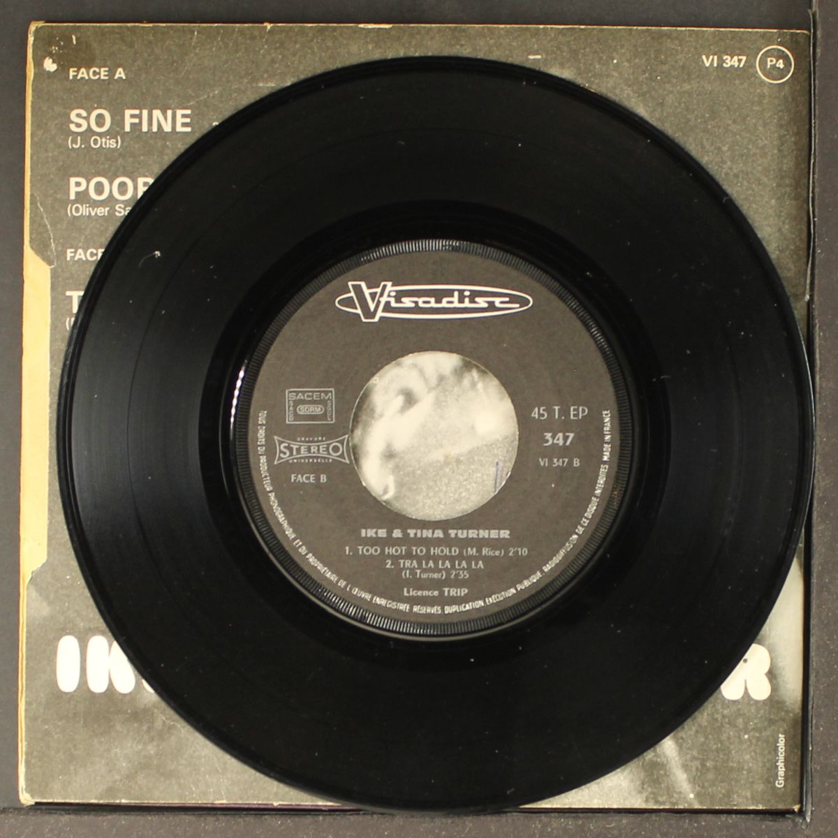 so fine too hot to hold / +3 by IKE & TINA TURNER
