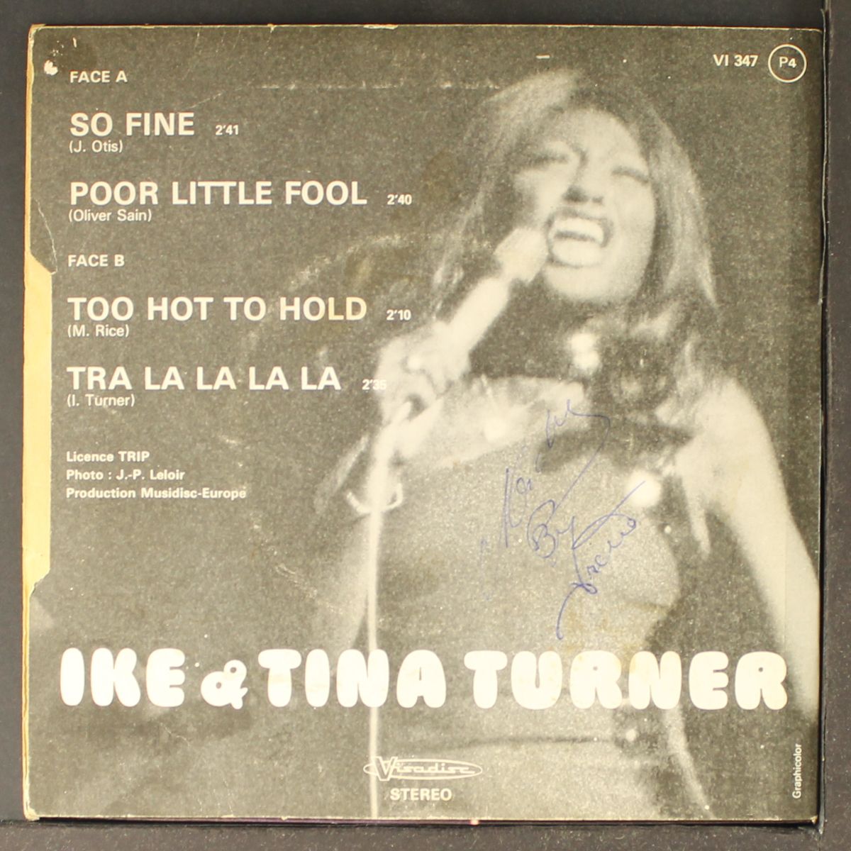 so fine too hot to hold / +3 by IKE & TINA TURNER