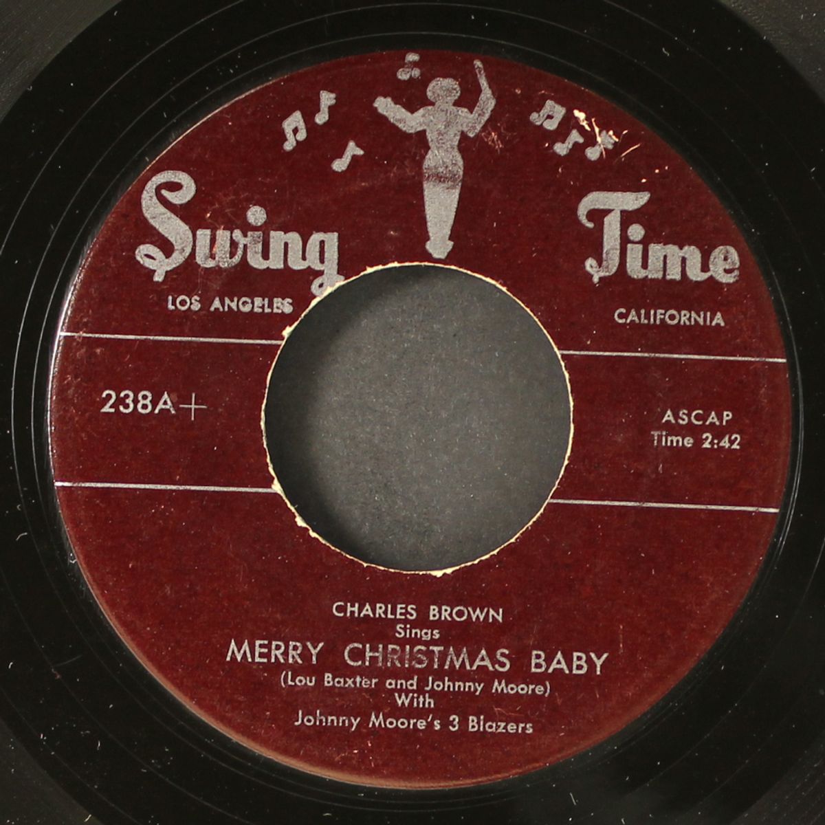 lost in the night / merry christmas baby by CHARLES BROWN