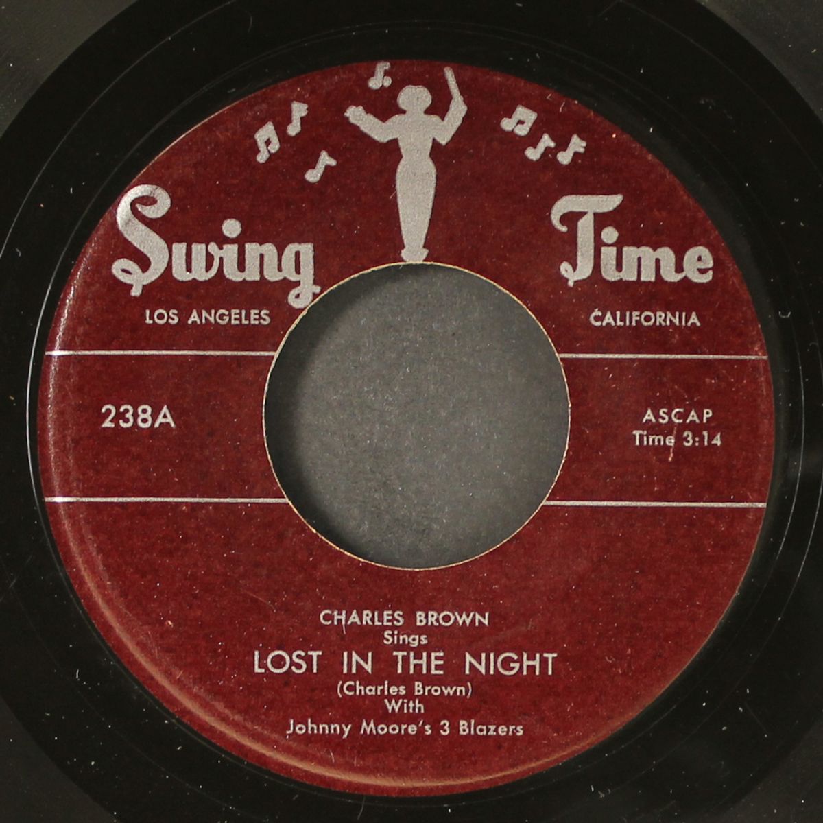 lost in the night / merry christmas baby by CHARLES BROWN