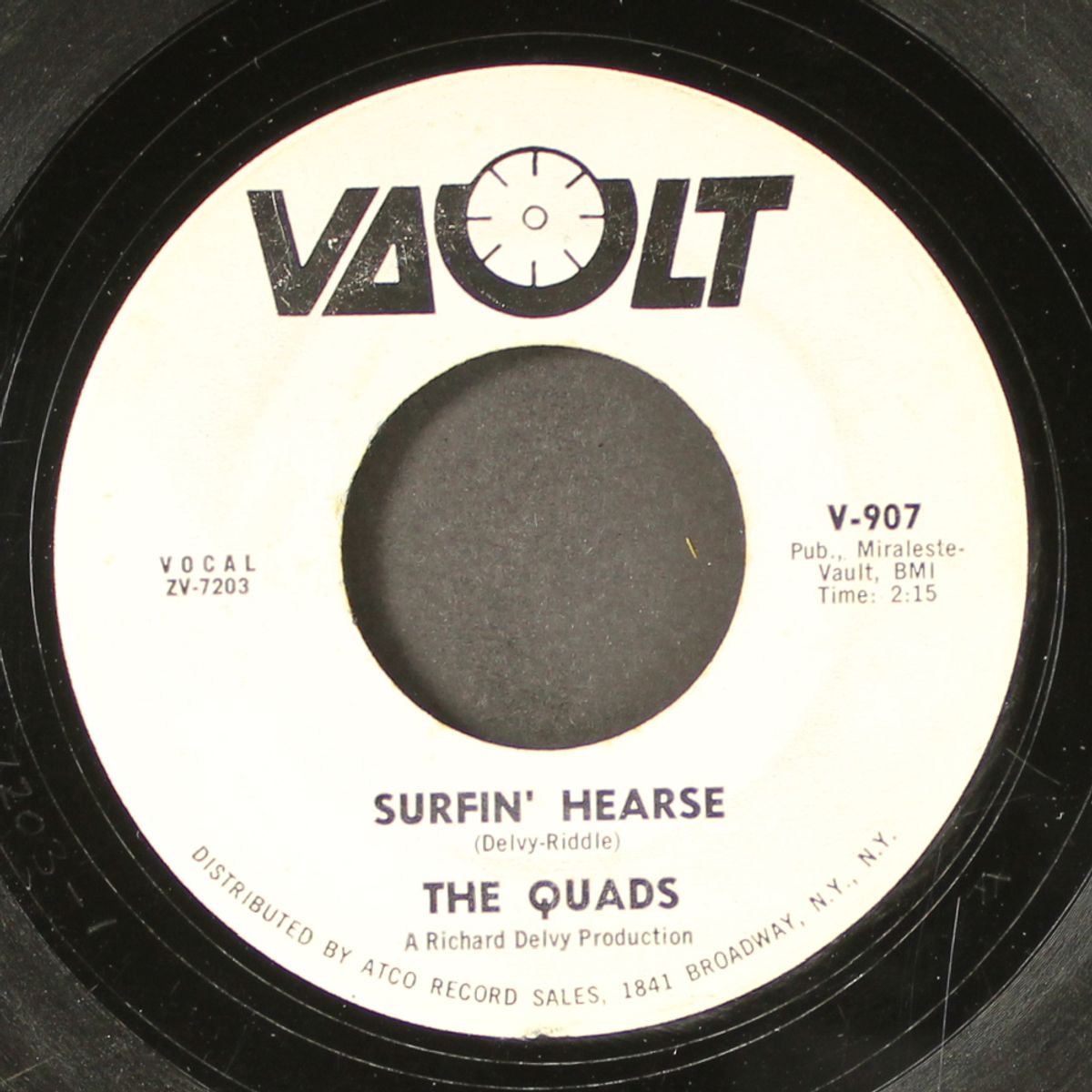 surfin' hearse / little queenie by QUADS