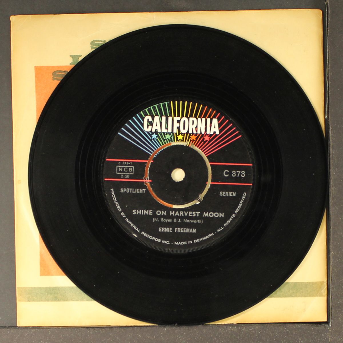 shine on harvest moon / the twist by ERNIE FREEMAN