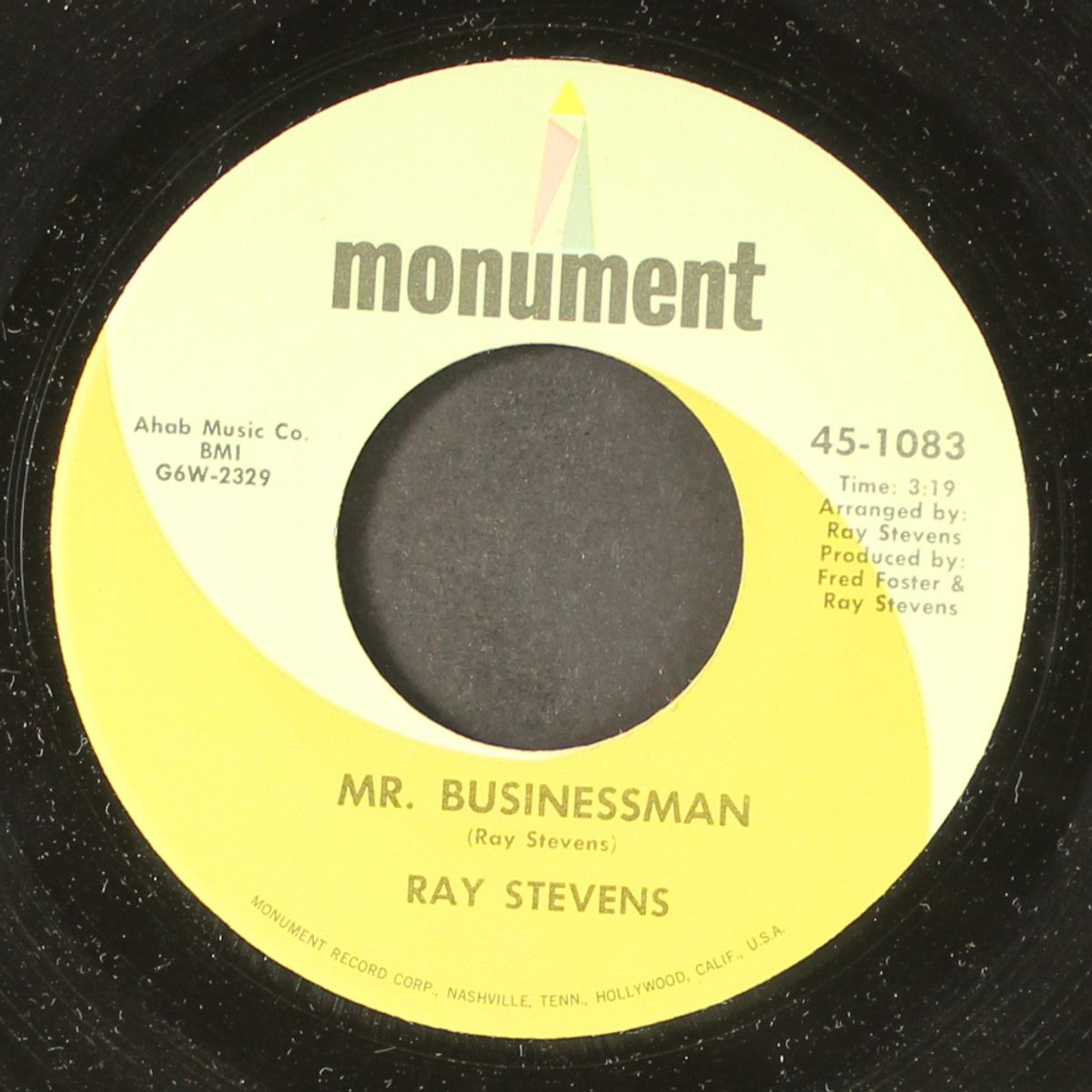 mr. businessman / face the music by RAY STEVENS