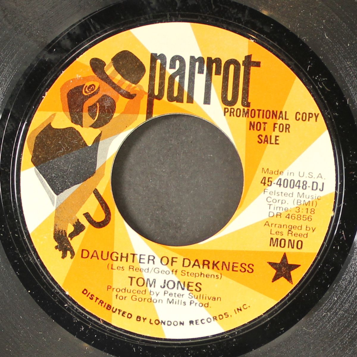 daughter of darkness / mono by TOM JONES