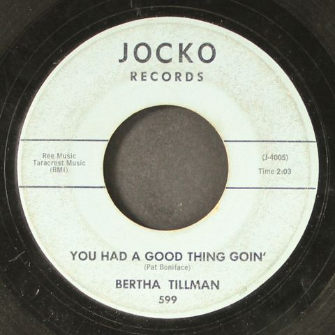 BERTHA TILLMAN