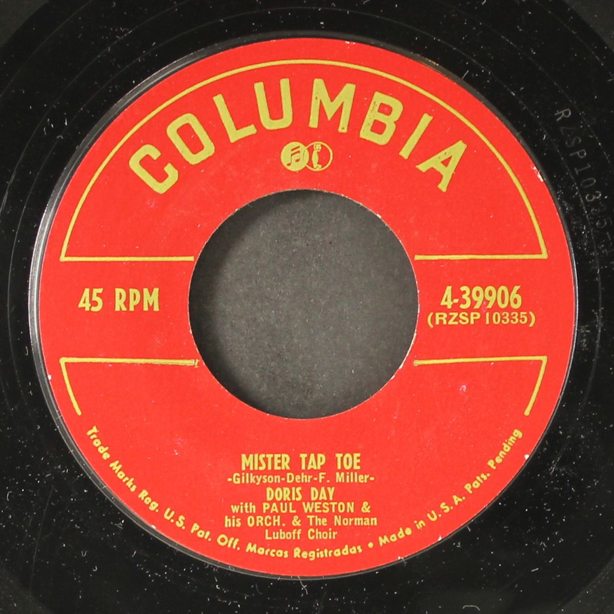 mister tap toe / your mother and mine by DORIS DAY