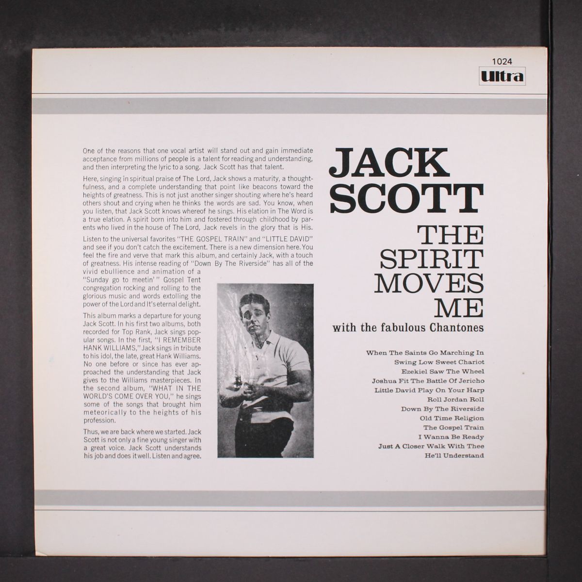 the spirit moves me by JACK SCOTT