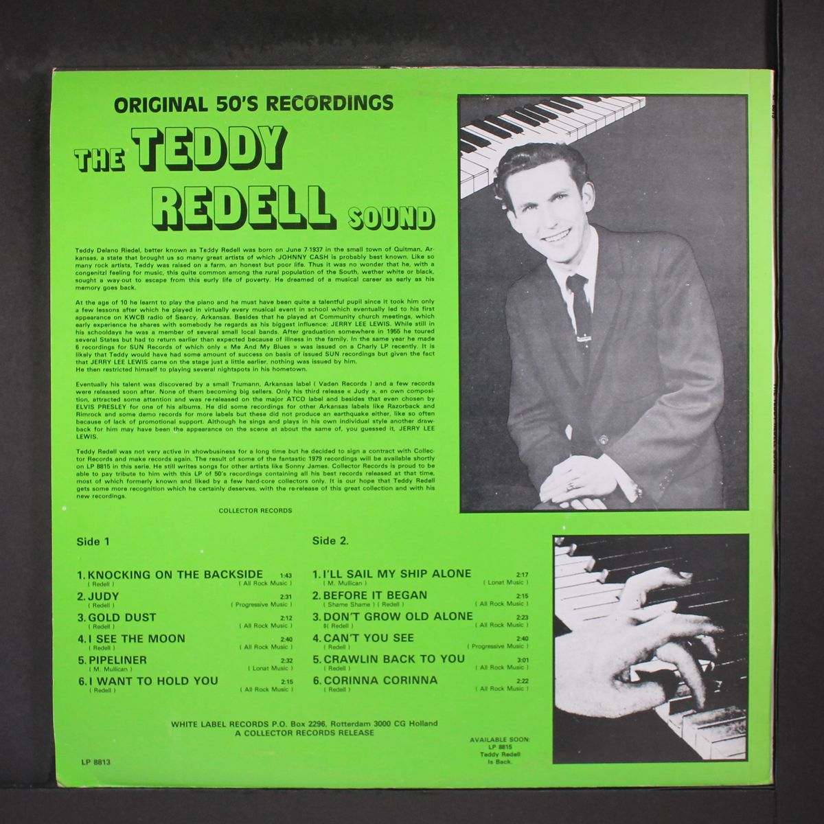 the teddy redell sound by TEDDY REDELL