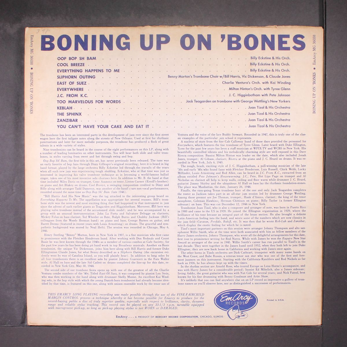 boning up on bones by VARIOUS