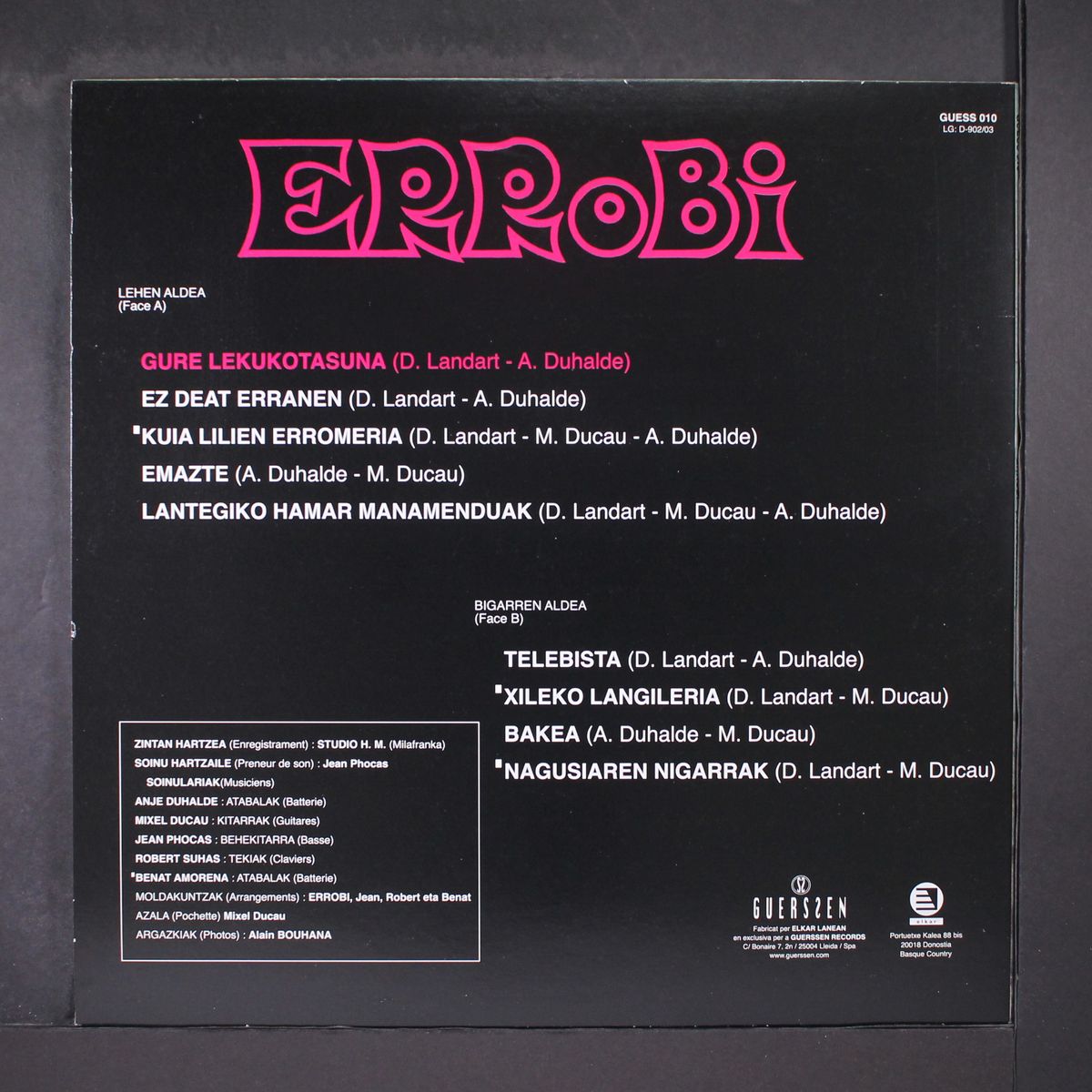 gure lekukotasuna by ERROBI