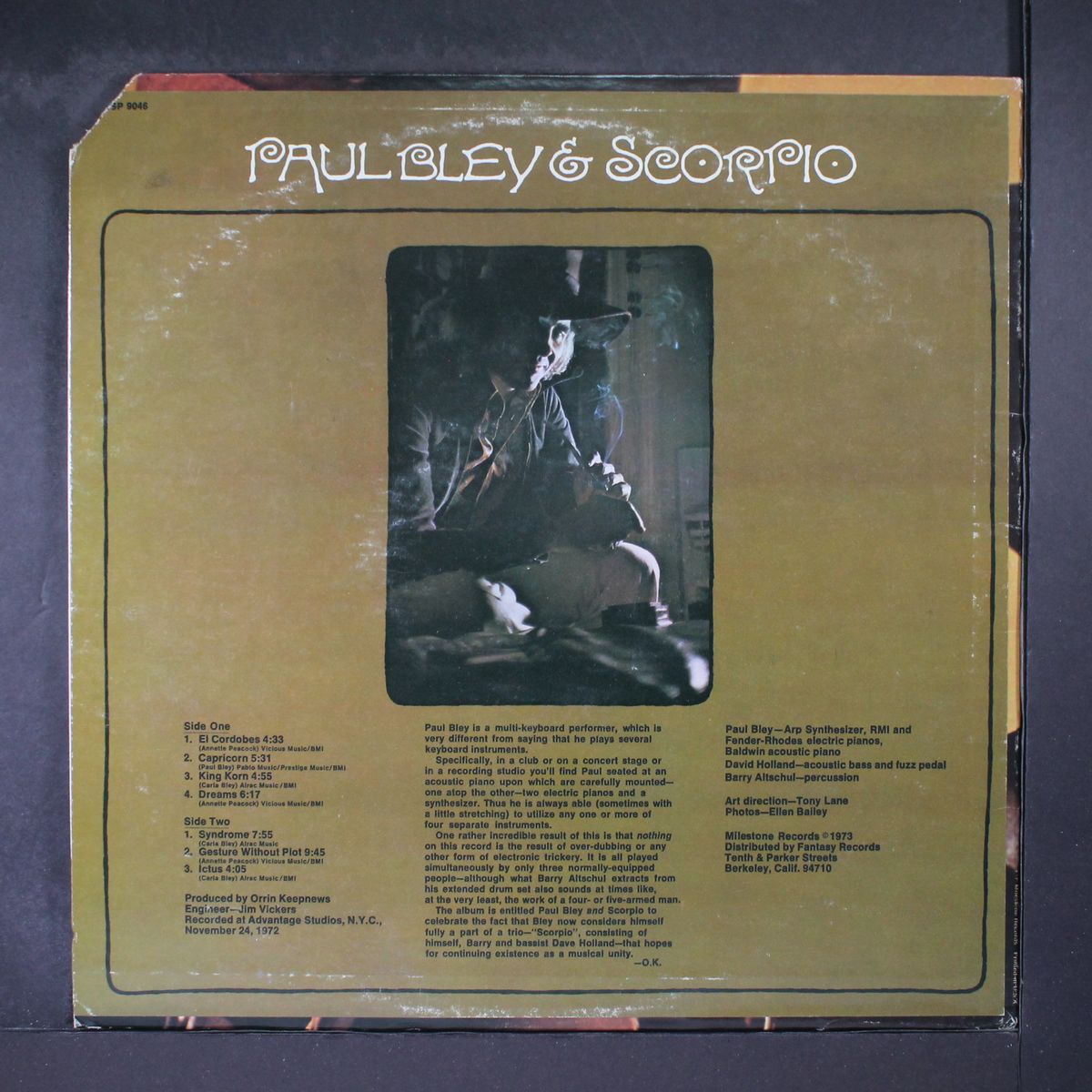 & scorpio by PAUL BLEY