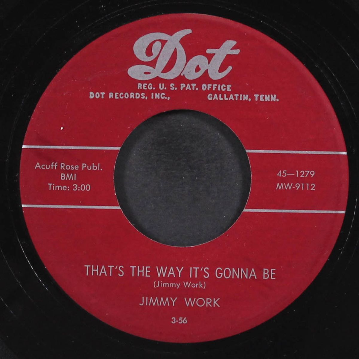 rock island line / that's the way it's gonna be by JIMMY WORK