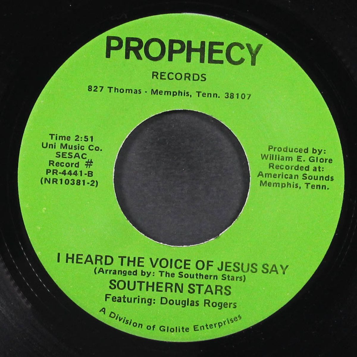 he's the joy of my life / i heard the voice of jesus say by SOUTHERN STARS