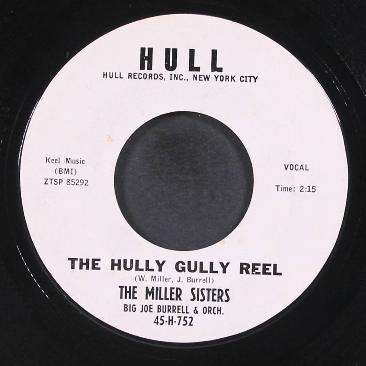 i cried all night / the hully gully reel by MILLER SISTERS