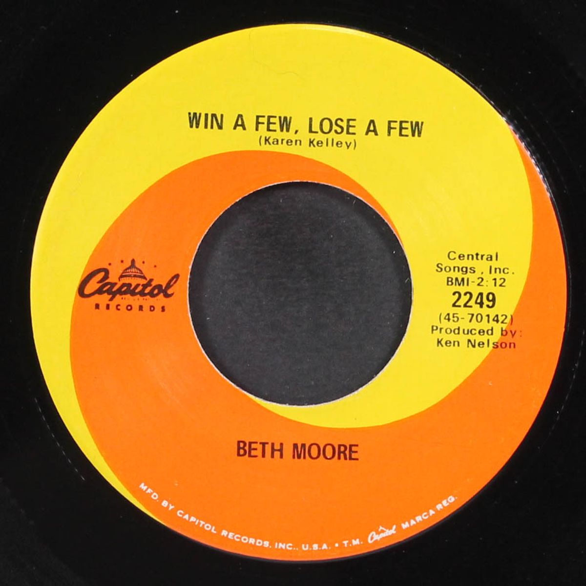 it's all over but the cryin' / win a few, lose a few by BETH MOORE