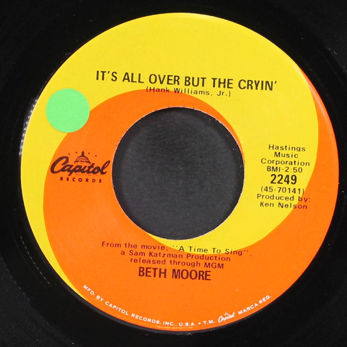 it's all over but the cryin' / win a few, lose a few by BETH MOORE