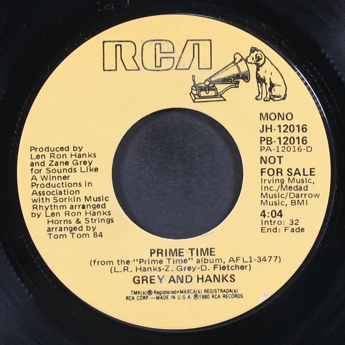 prime time / mono by GREY & HANKS
