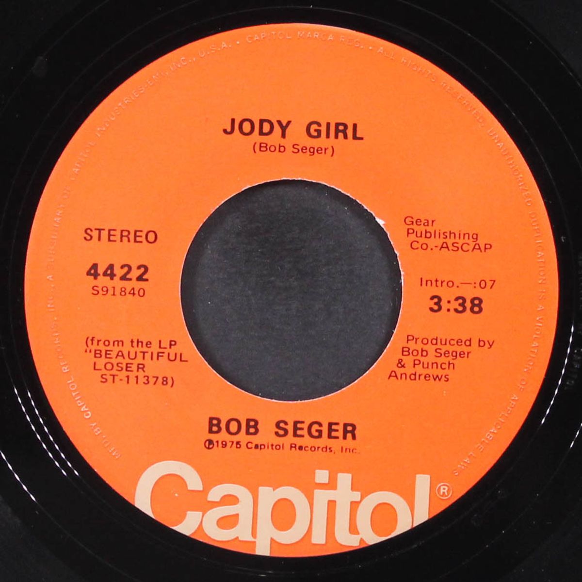 mainstreet / jody girl by BOB SEGER