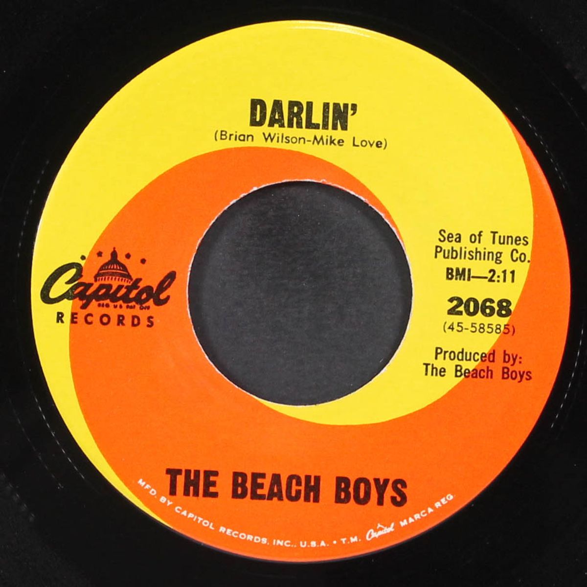 darlin' / here today by BEACH BOYS