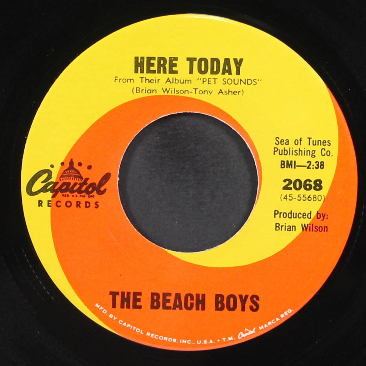 darlin' / here today by BEACH BOYS