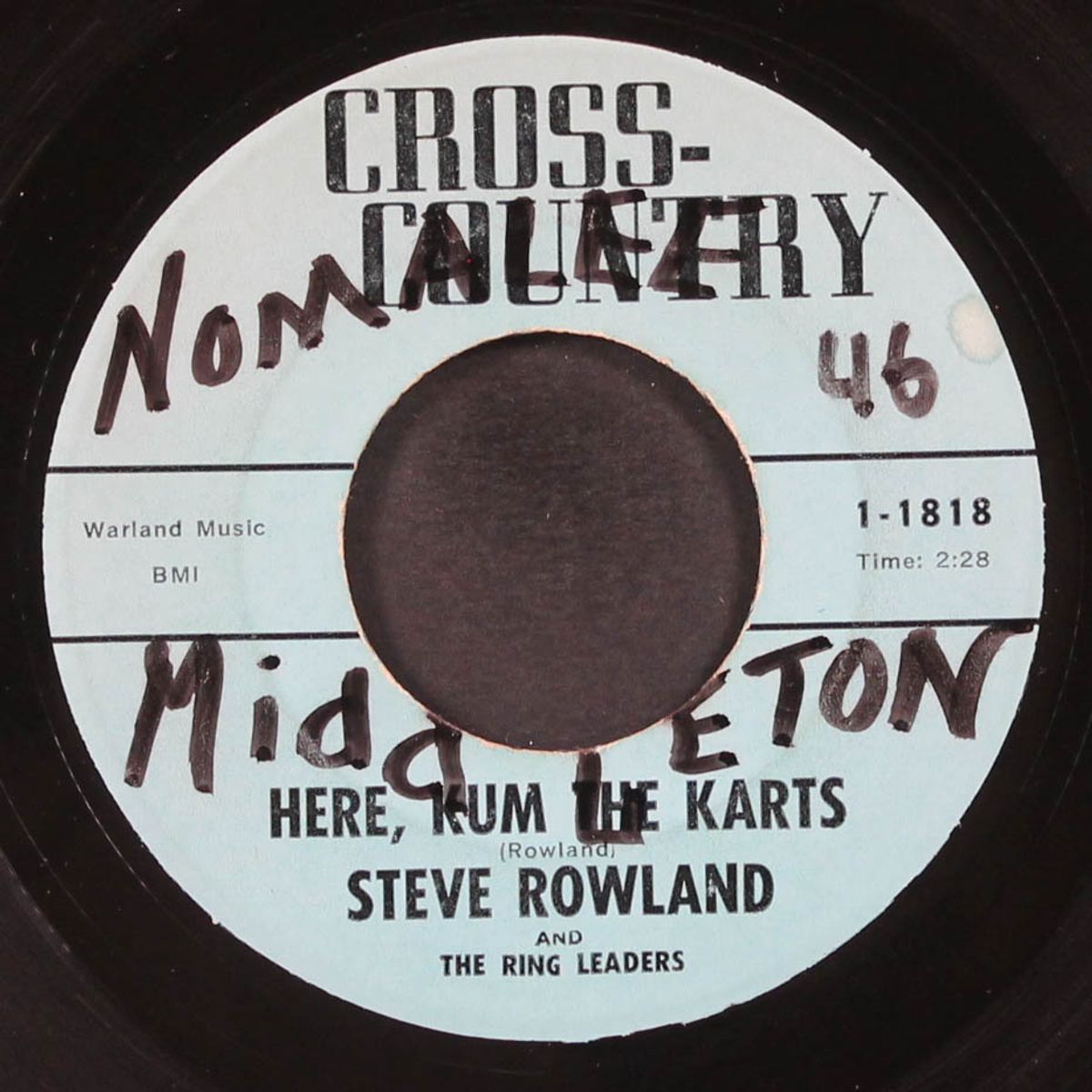 out ridin' / here, kum the karts by STEVE ROWLAND & RING LEADERS