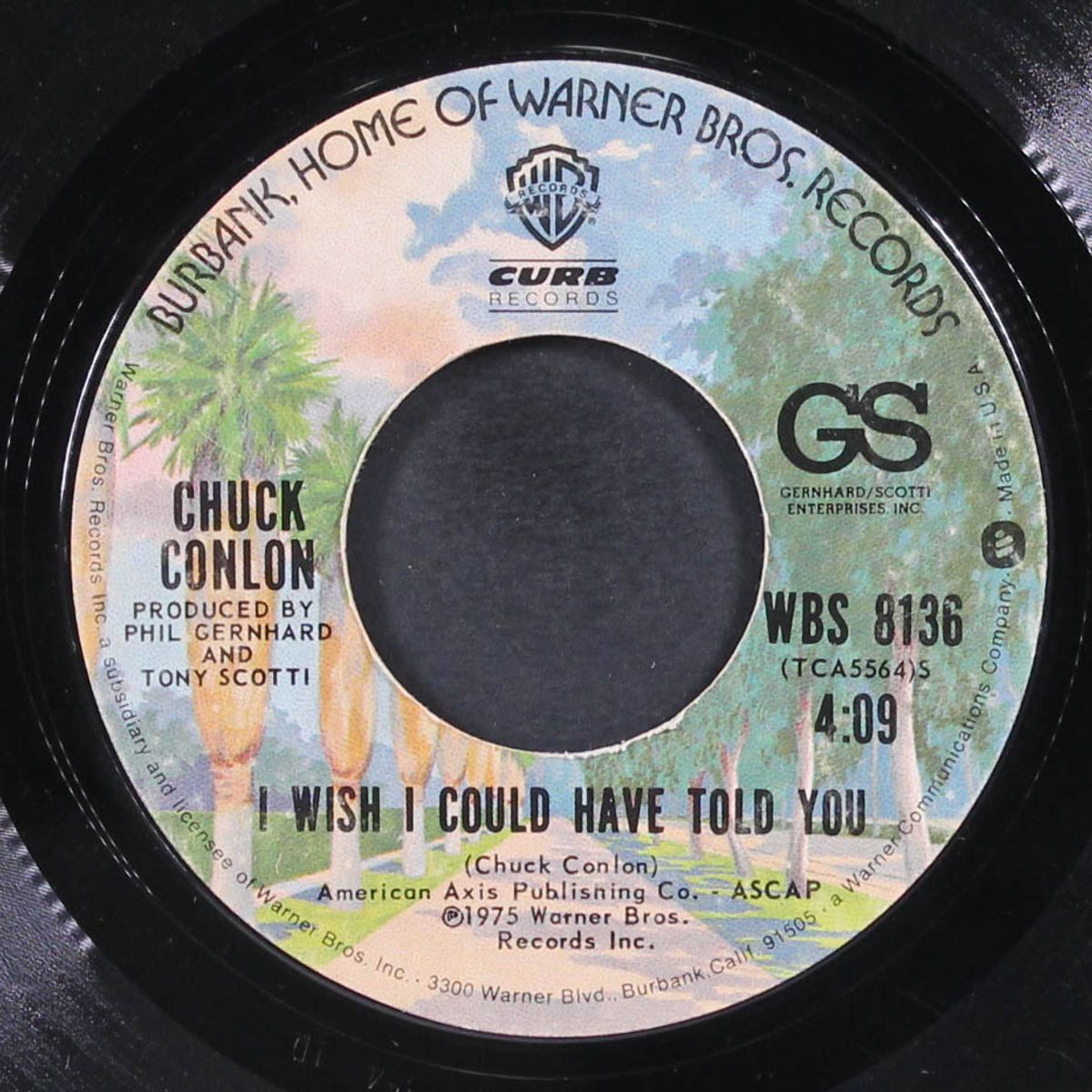 mighty, lighty moon / i wish i could have told you by CHUCK CONLON