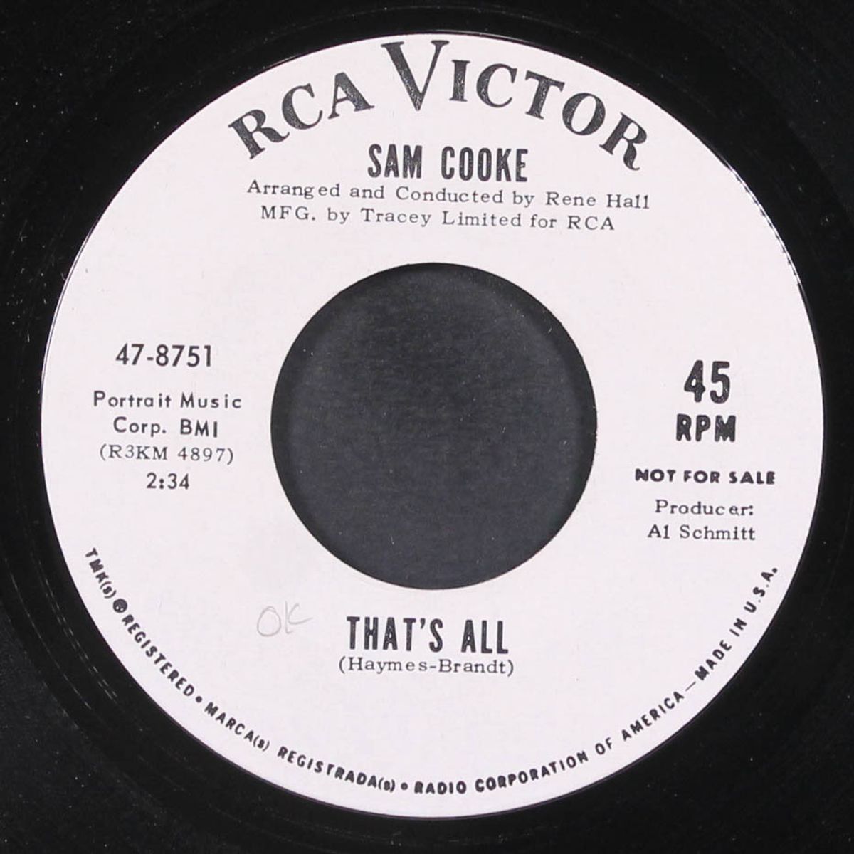 feel it / that's all by SAM COOKE