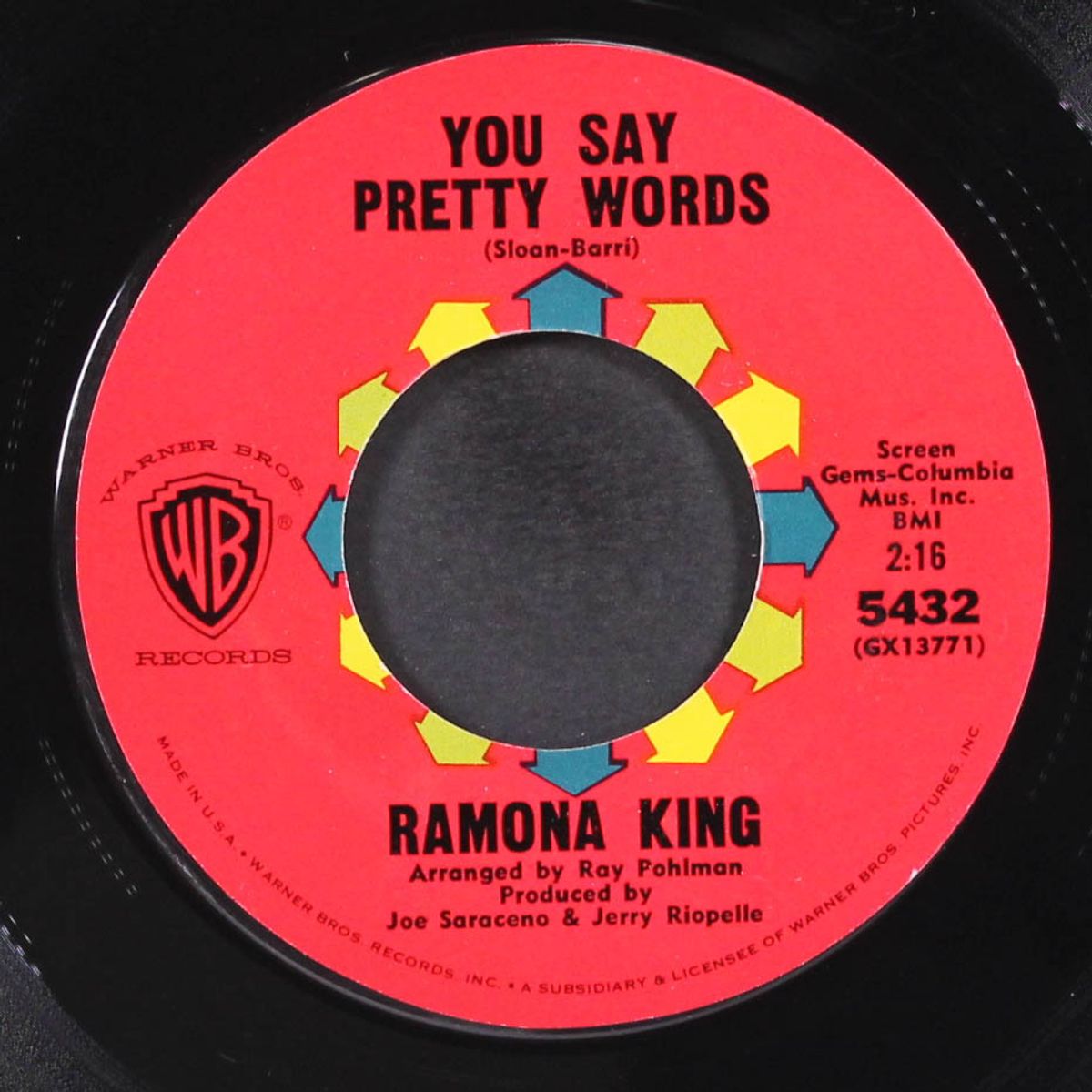 you say pretty words / blue roses by RAMONA KING
