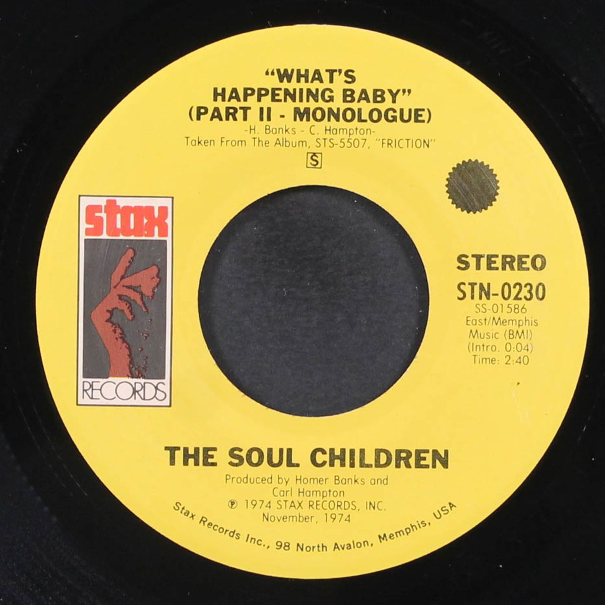 what's happening baby by SOUL CHILDREN