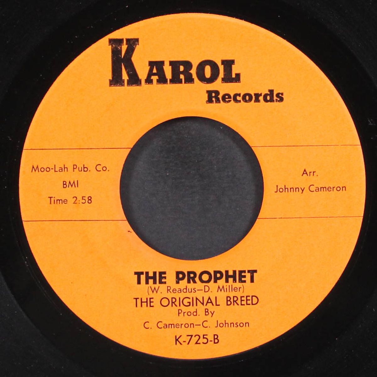 the prophet / i'm somebody by ORIGINAL BREED