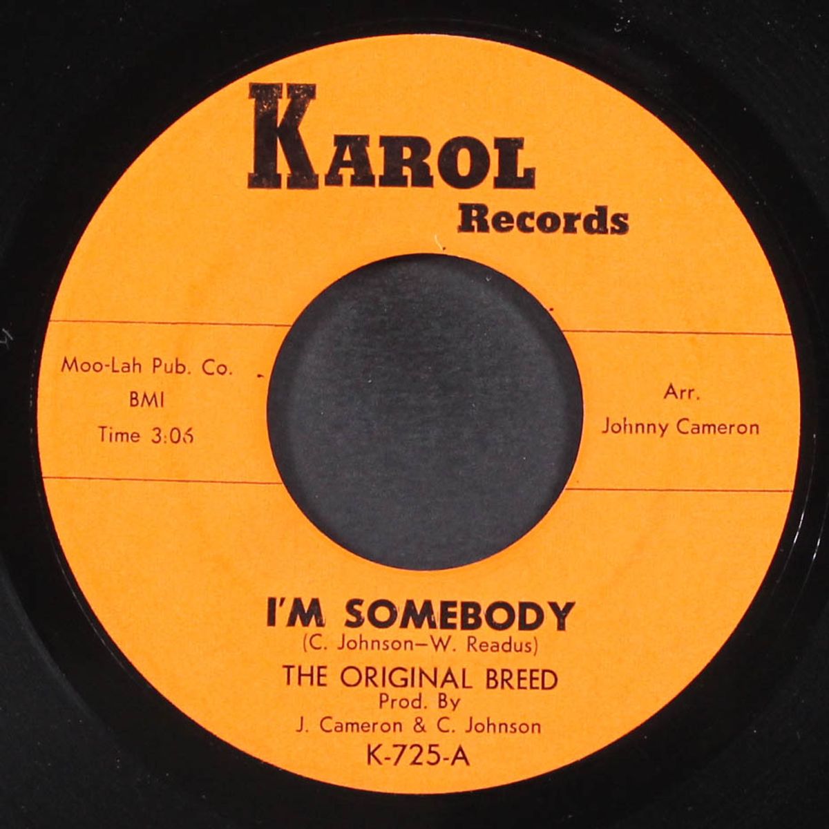 the prophet / i'm somebody by ORIGINAL BREED