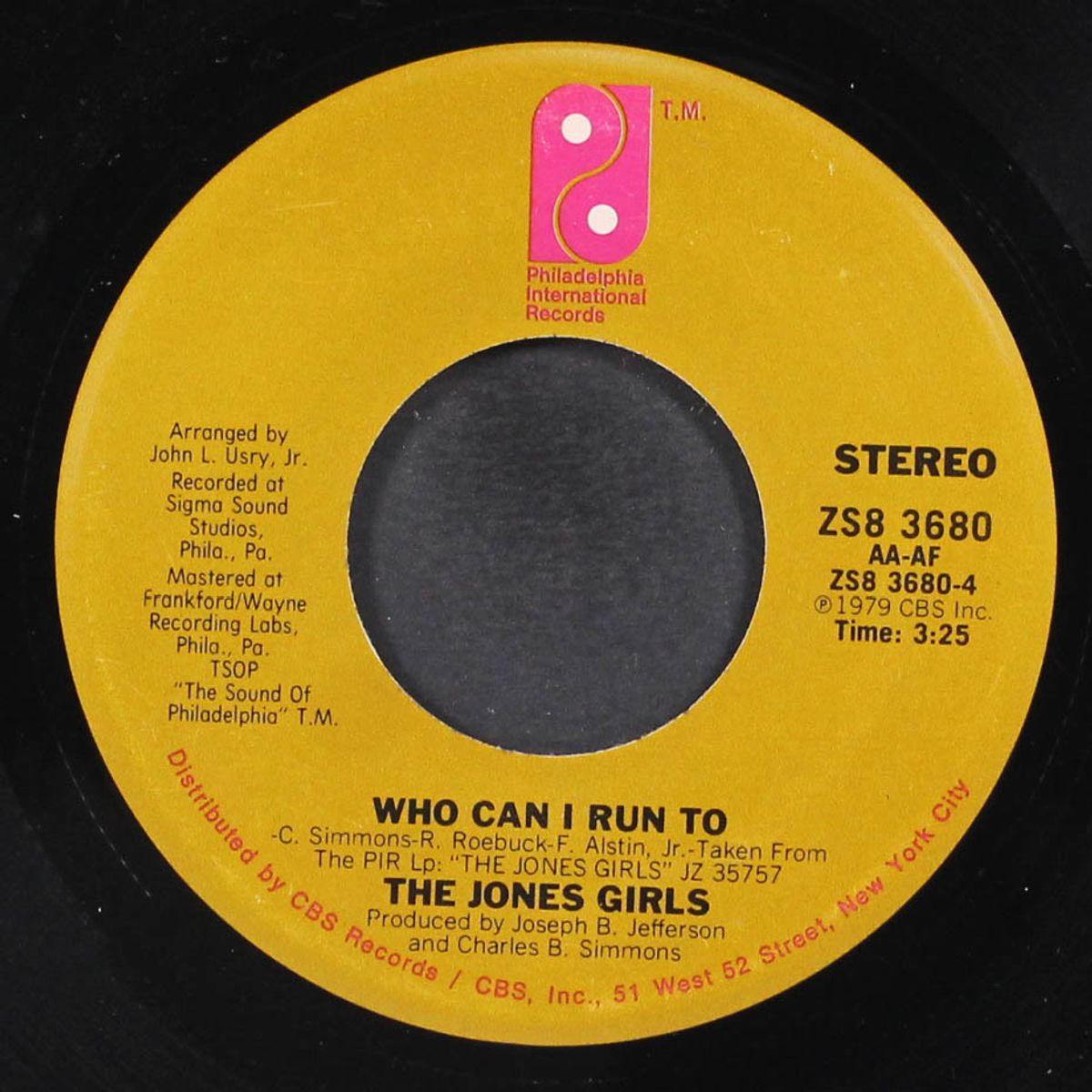 you gonna make me love somebody else / who can i run to by JONES GIRLS