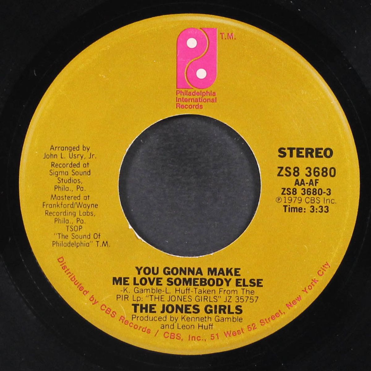 you gonna make me love somebody else / who can i run to by JONES GIRLS