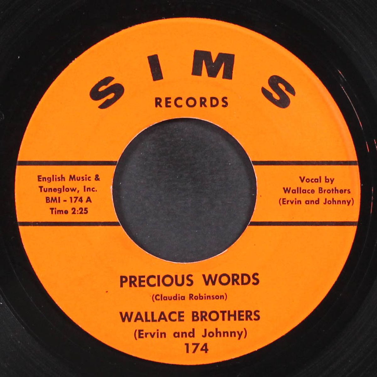 precious words / you're mine by WALLACE BROTHERS
