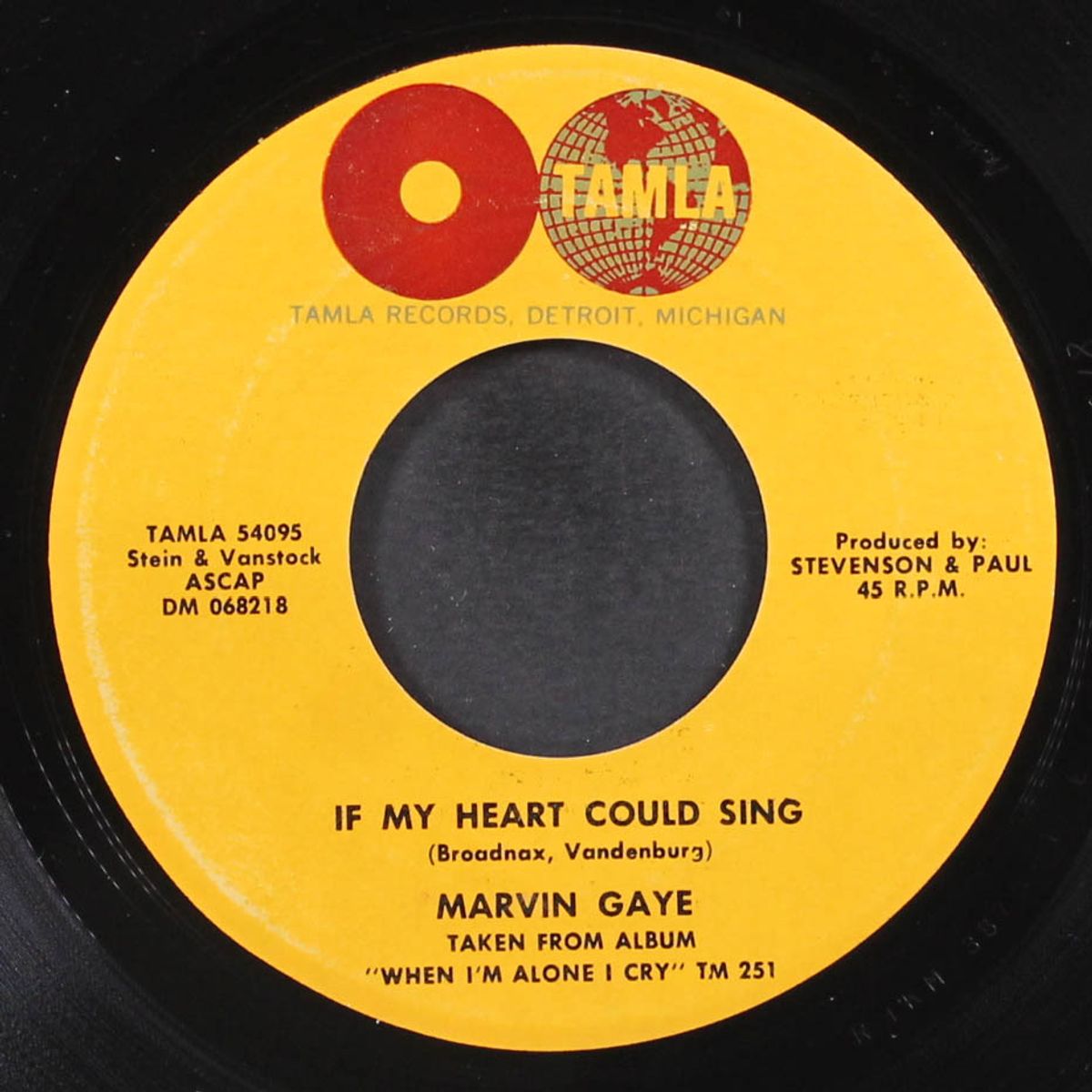 try it baby / if my heart could sing by MARVIN GAYE