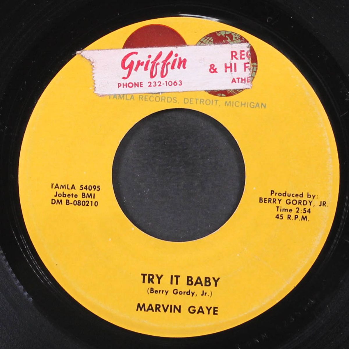 try it baby / if my heart could sing by MARVIN GAYE