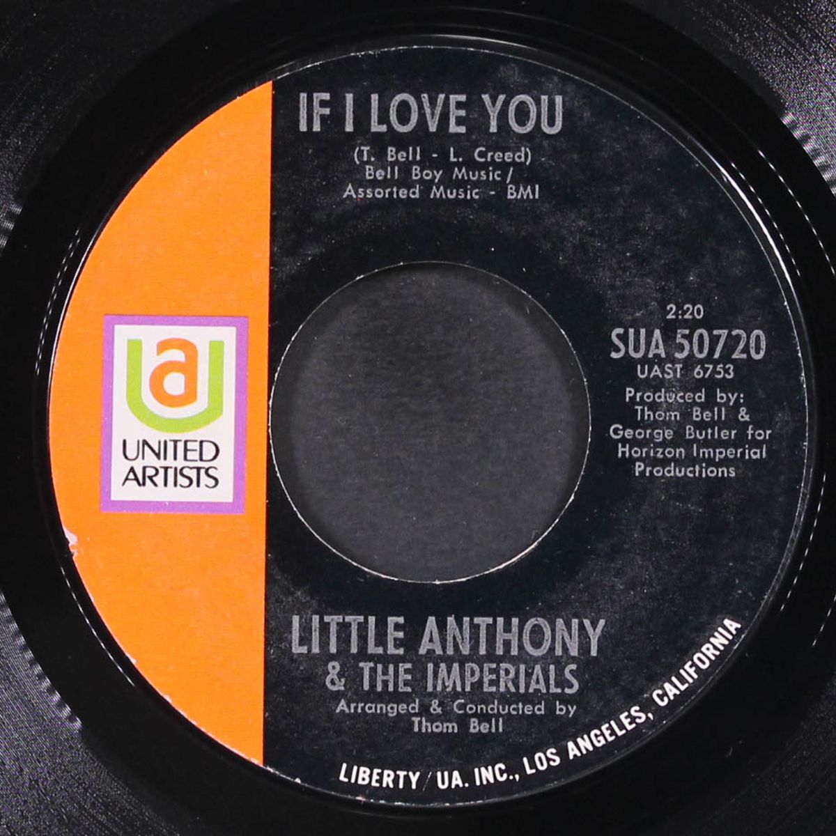 help me find a way / if i love you by LITTLE ANTHONY & IMPERIALS