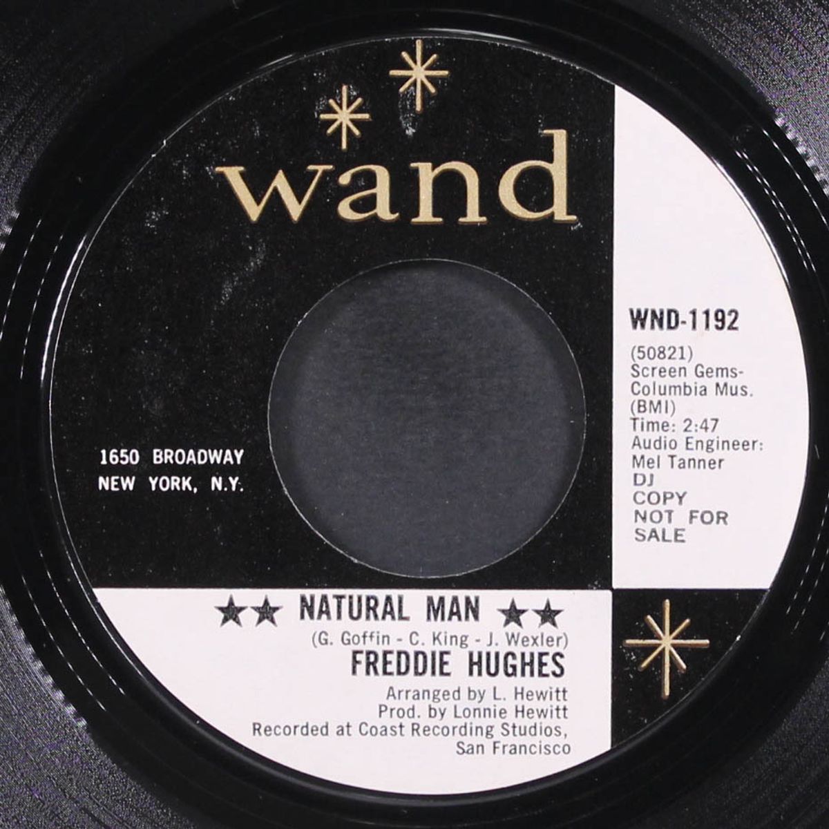 i gotta keep my bluff in / natural man by FREDDIE HUGHES