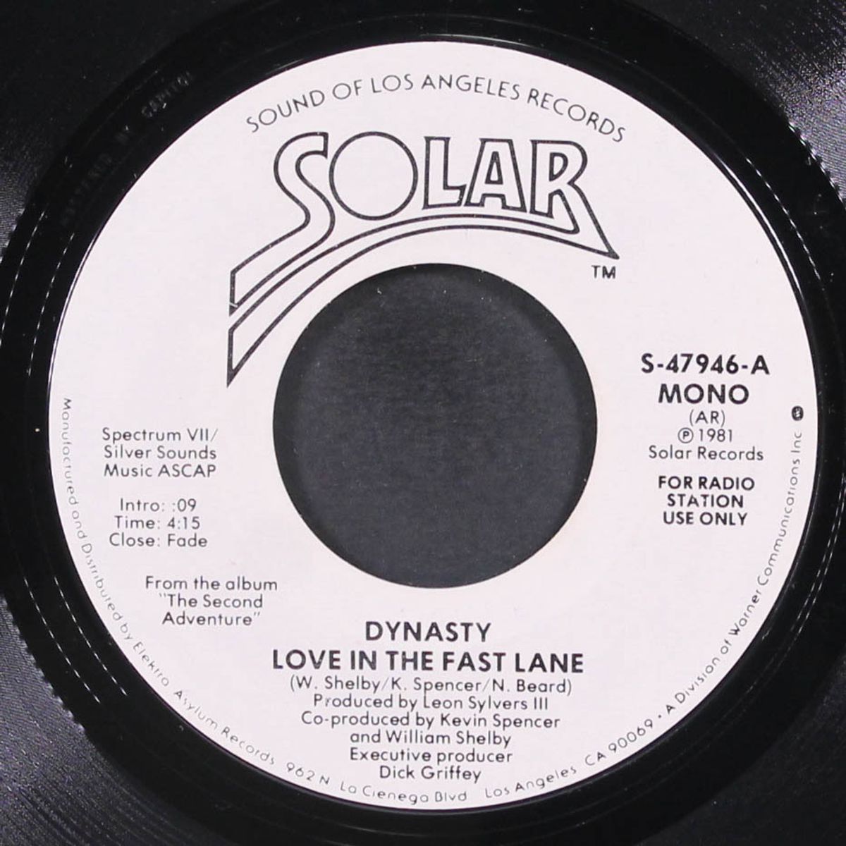 love in the fast lane / mono by DYNASTY