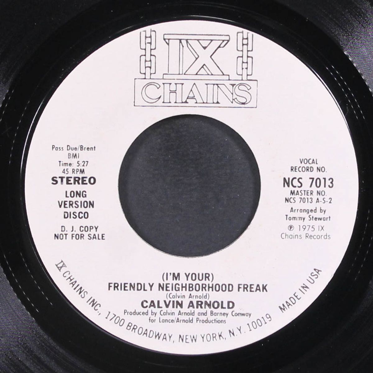 friendly neighborhood freak / mono by CALVIN ARNOLD