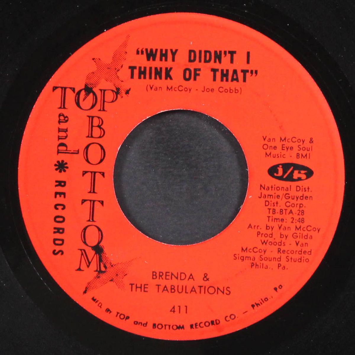 why didn't i think of that / a love you can depend on by BRENDA & TABULATIONS
