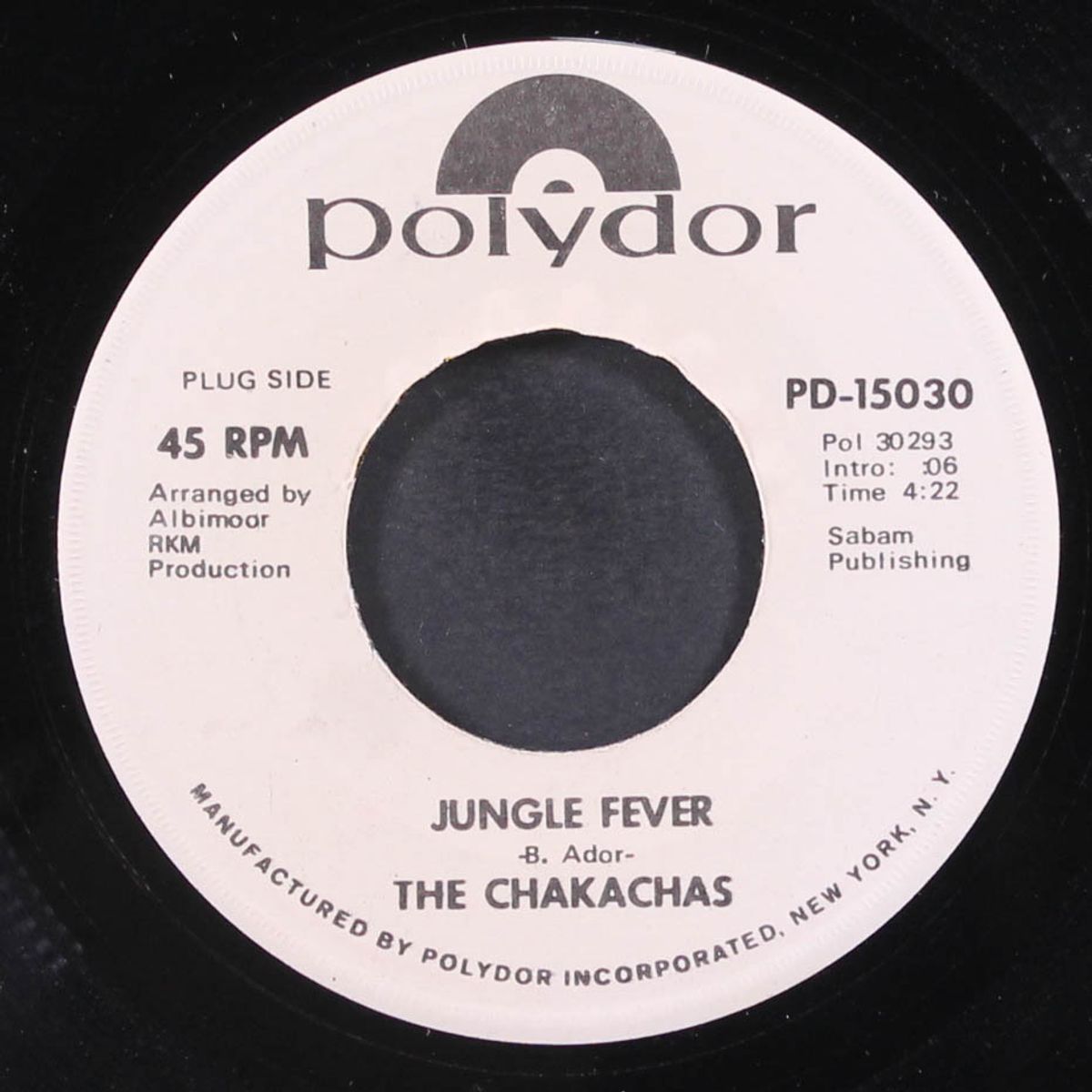jungle fever / cha ka cha by CHAKACHAS