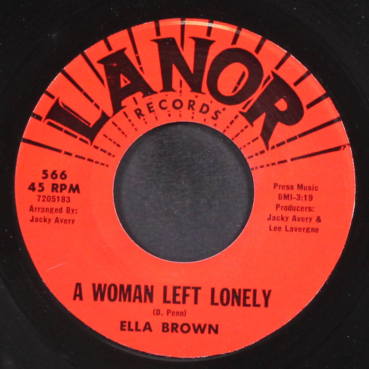 touch me / a woman left lonely by ELLA BROWN